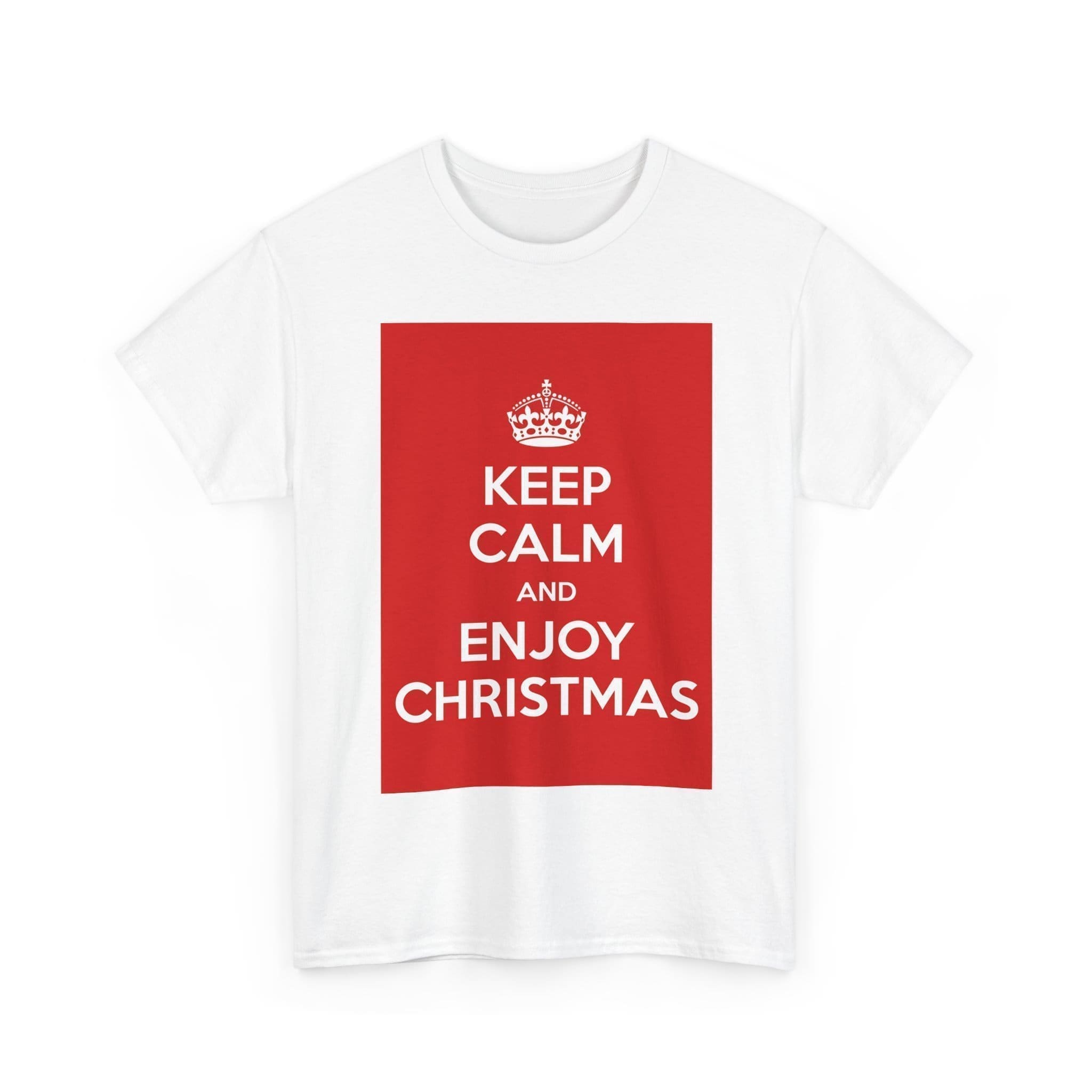 Keep Calm & enjoy christmas unisex heavy cotton tee  _3_2048.jpeg