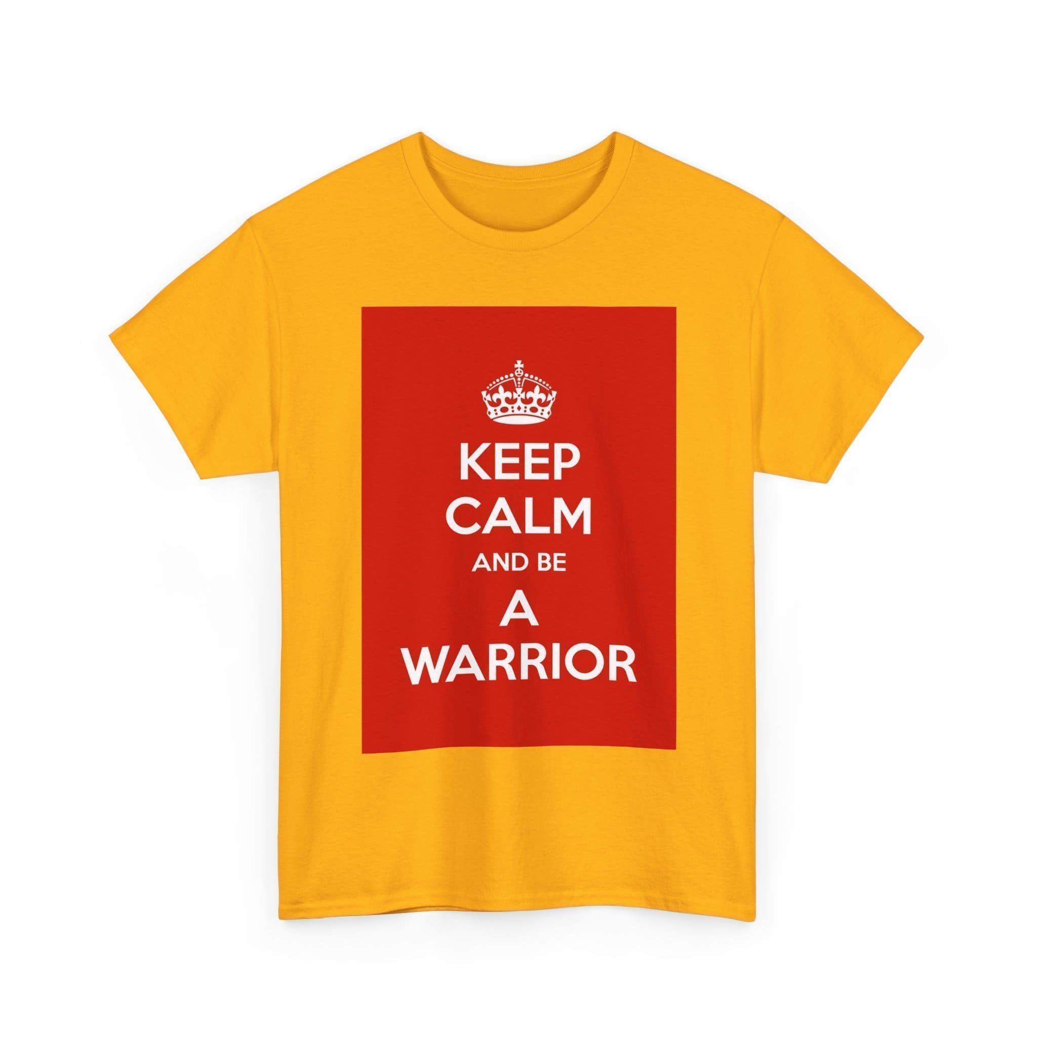 Keep Calm & be a warrior unisex heavy cotton tee  _11_2048.jpeg
