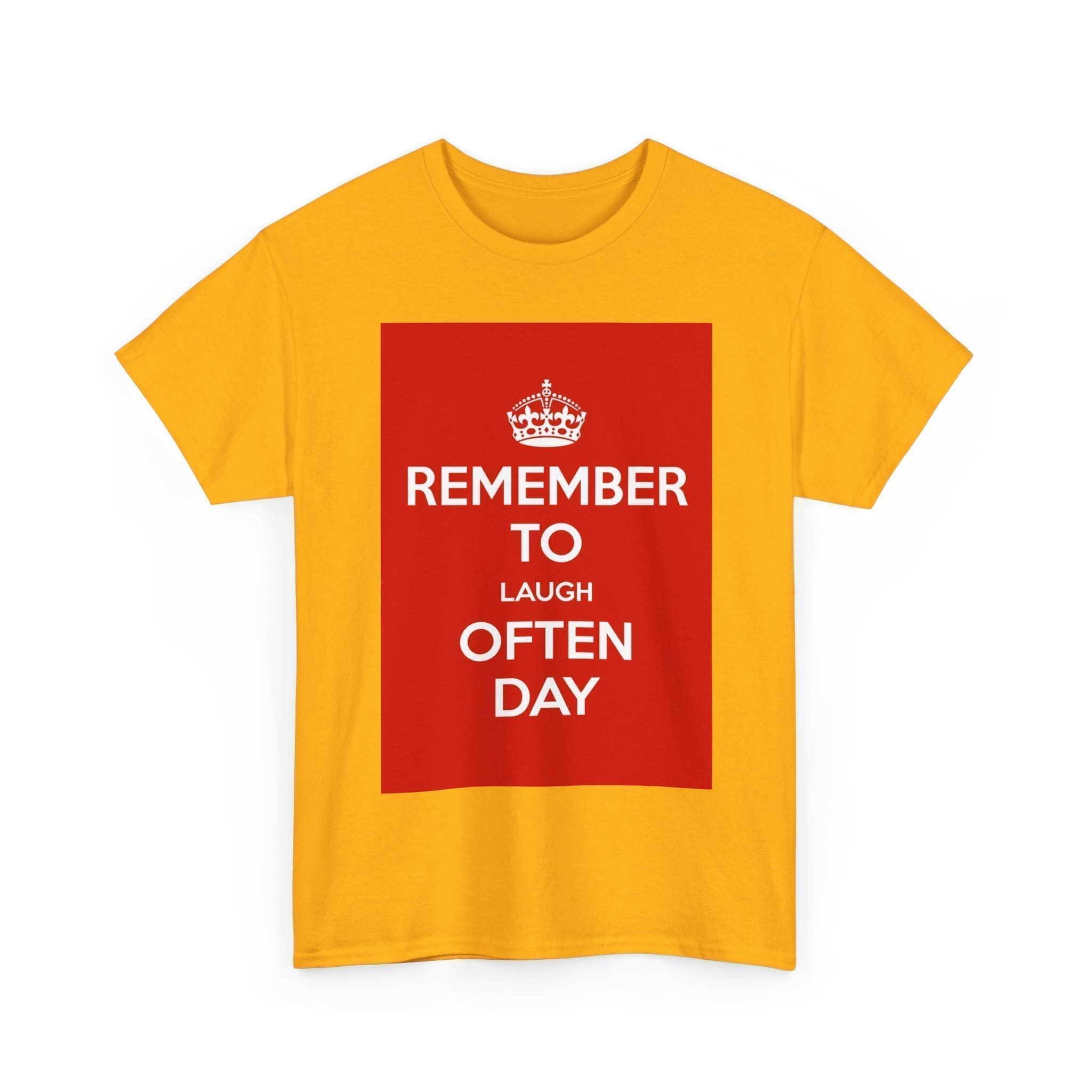 Remember to laugh often day unisex heavy cotton tee  _11_2048.jpeg