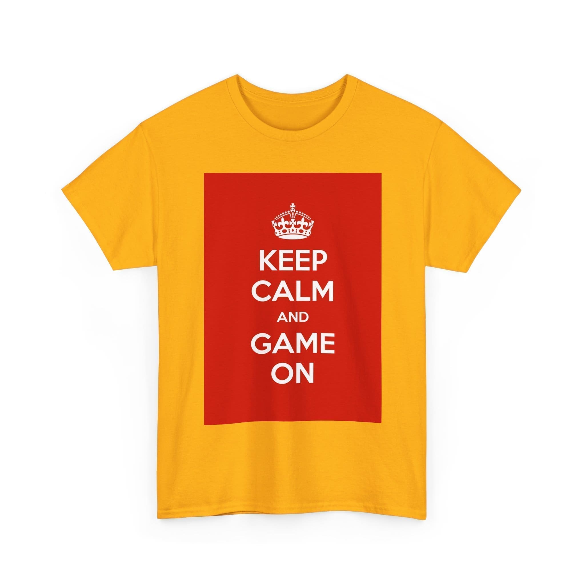 Keep Calm & game on unisex heavy cotton tee  _11_2048.jpeg