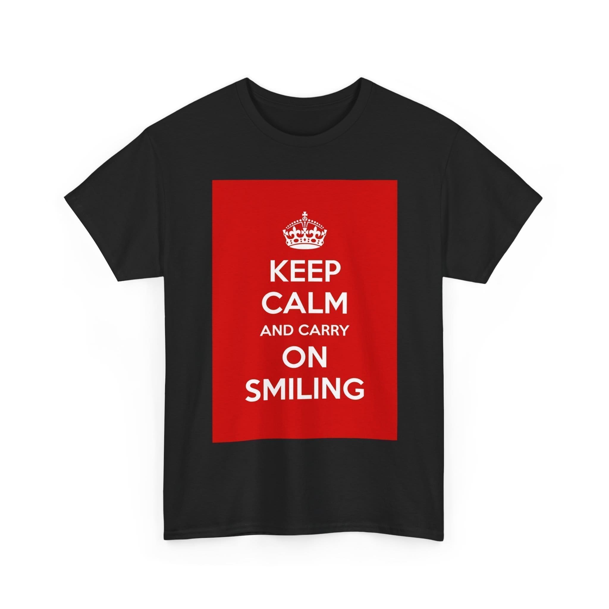 Keep Calm & carry on smiling unisex heavy cotton tee  _7_2048.jpeg
