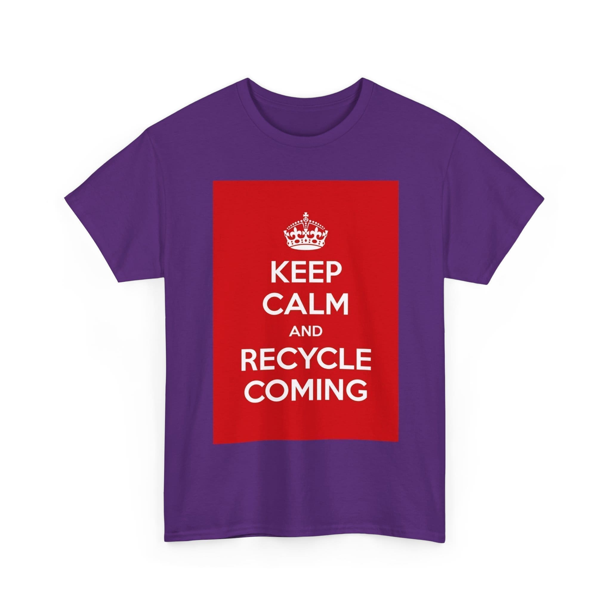 Keep Calm & recycle coming unisex heavy cotton tee  _23_2048.jpeg