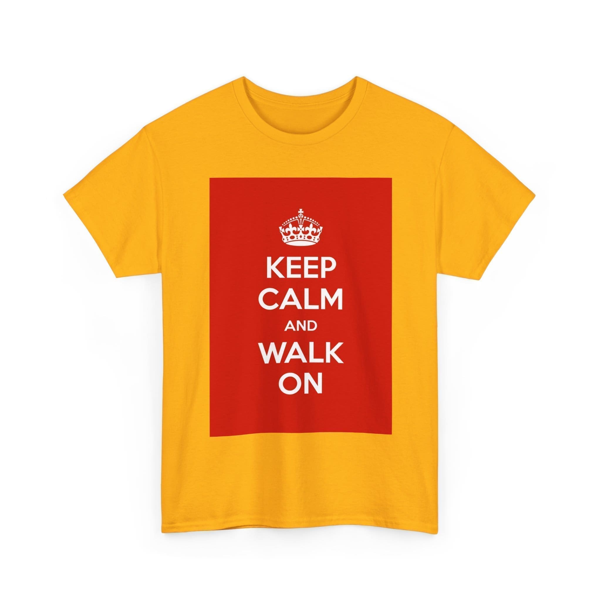 Keep Calm & walk on unisex heavy cotton tee  _11_2048.jpeg