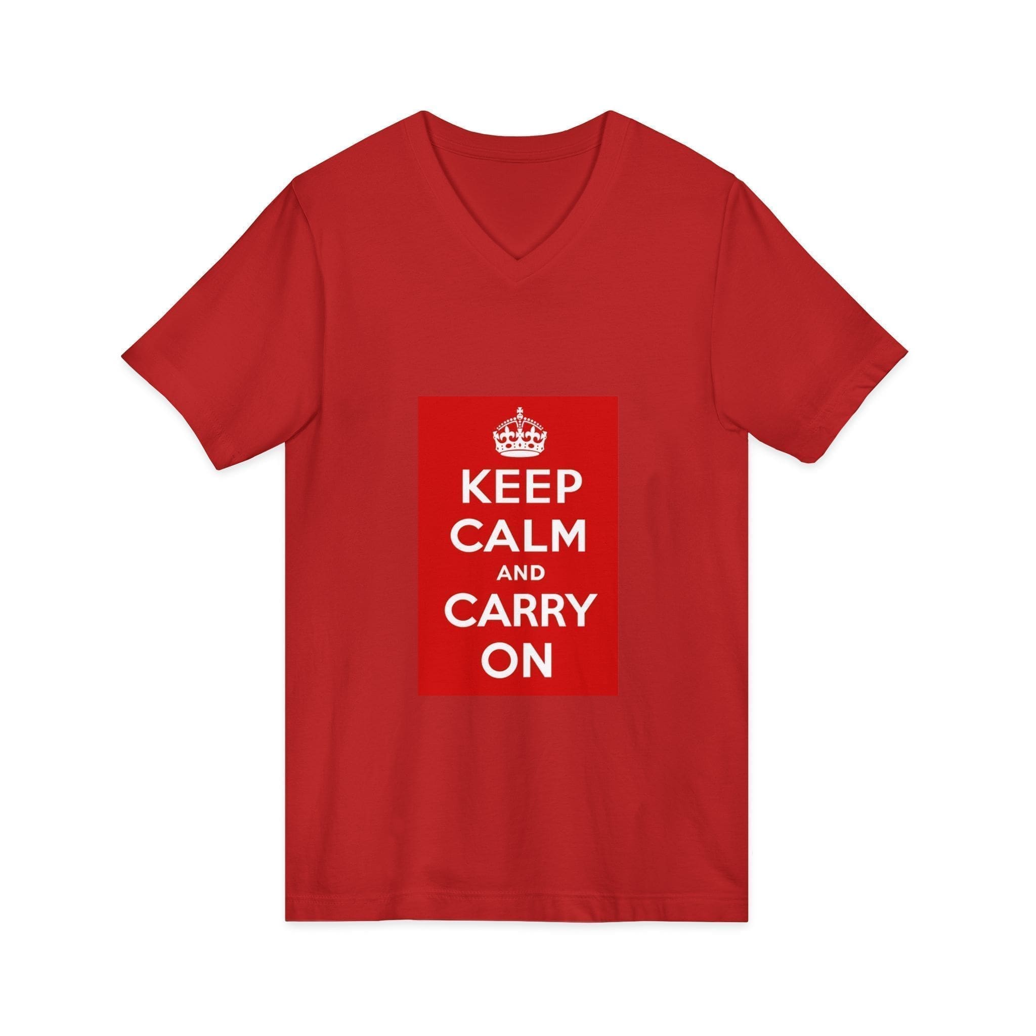 Keep Calm and Carry On V-Neck Tee  _8782689130547755913_2048.jpeg