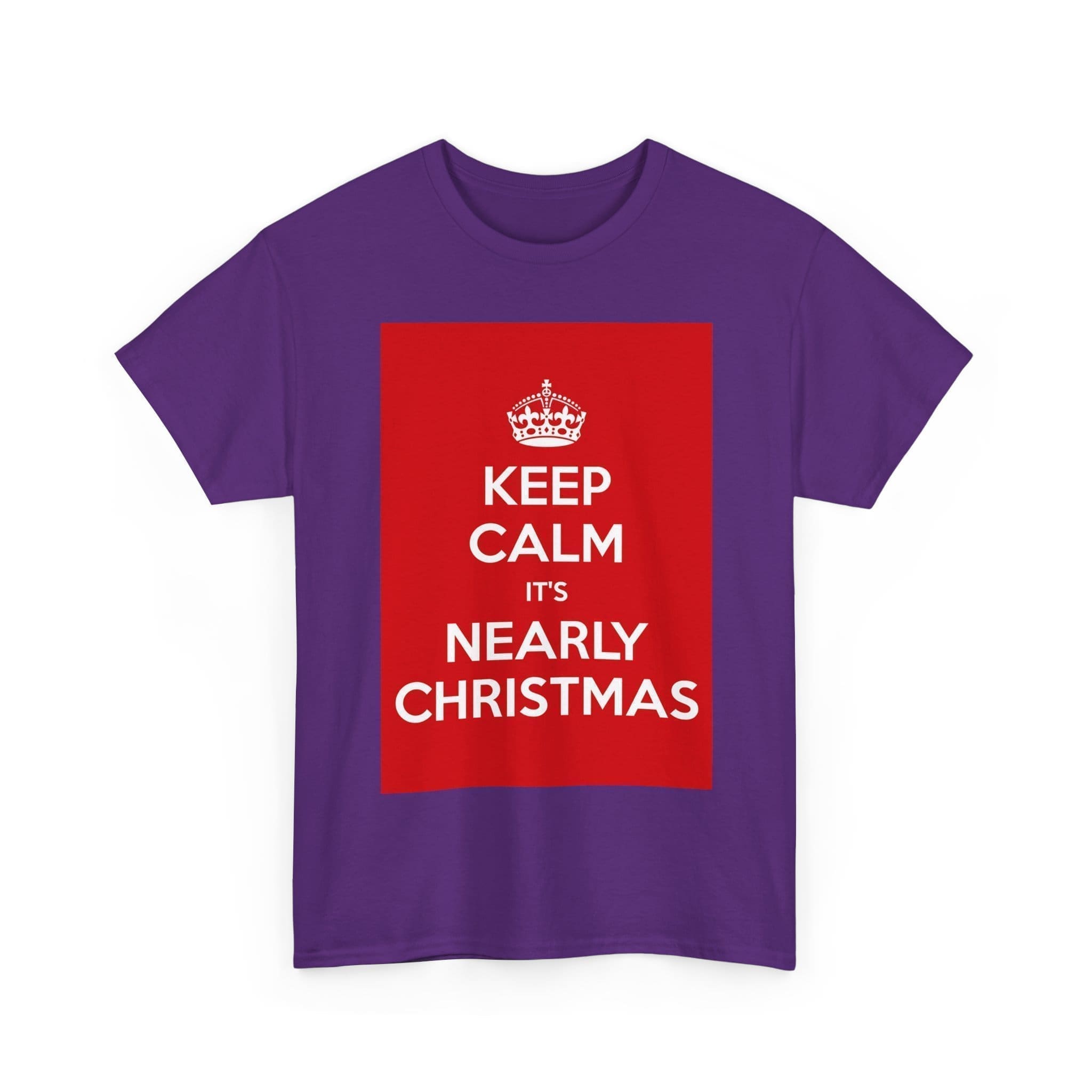 Keep Calm it's nearly christmas unisex heavy cotton tee  _23_2048.jpeg