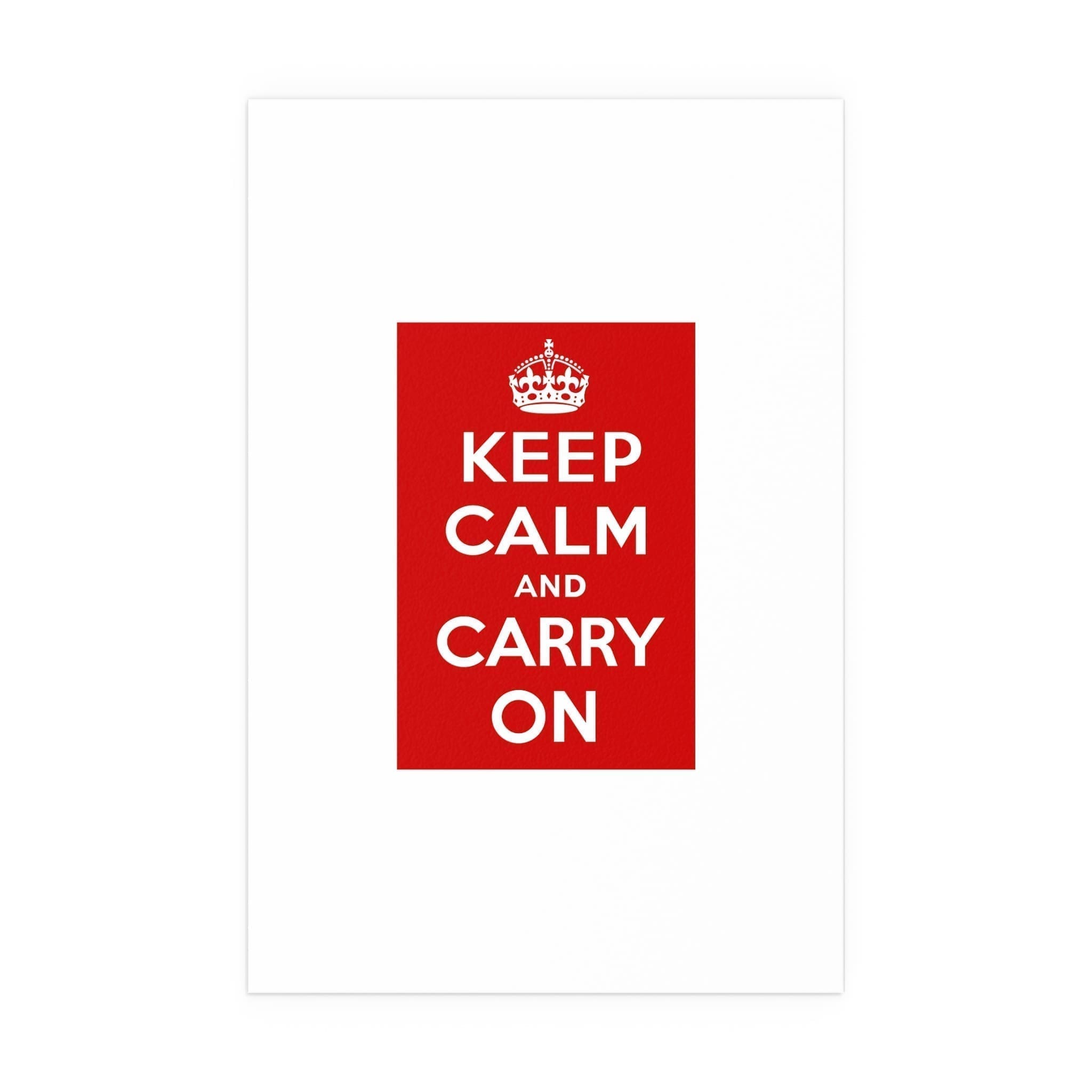 Keep Calm and Carry On Silk Poster 20″ x 30″ (Vertical) Keep Calm and Carry On Silk Poster 20″ x 30″ (Vertical)