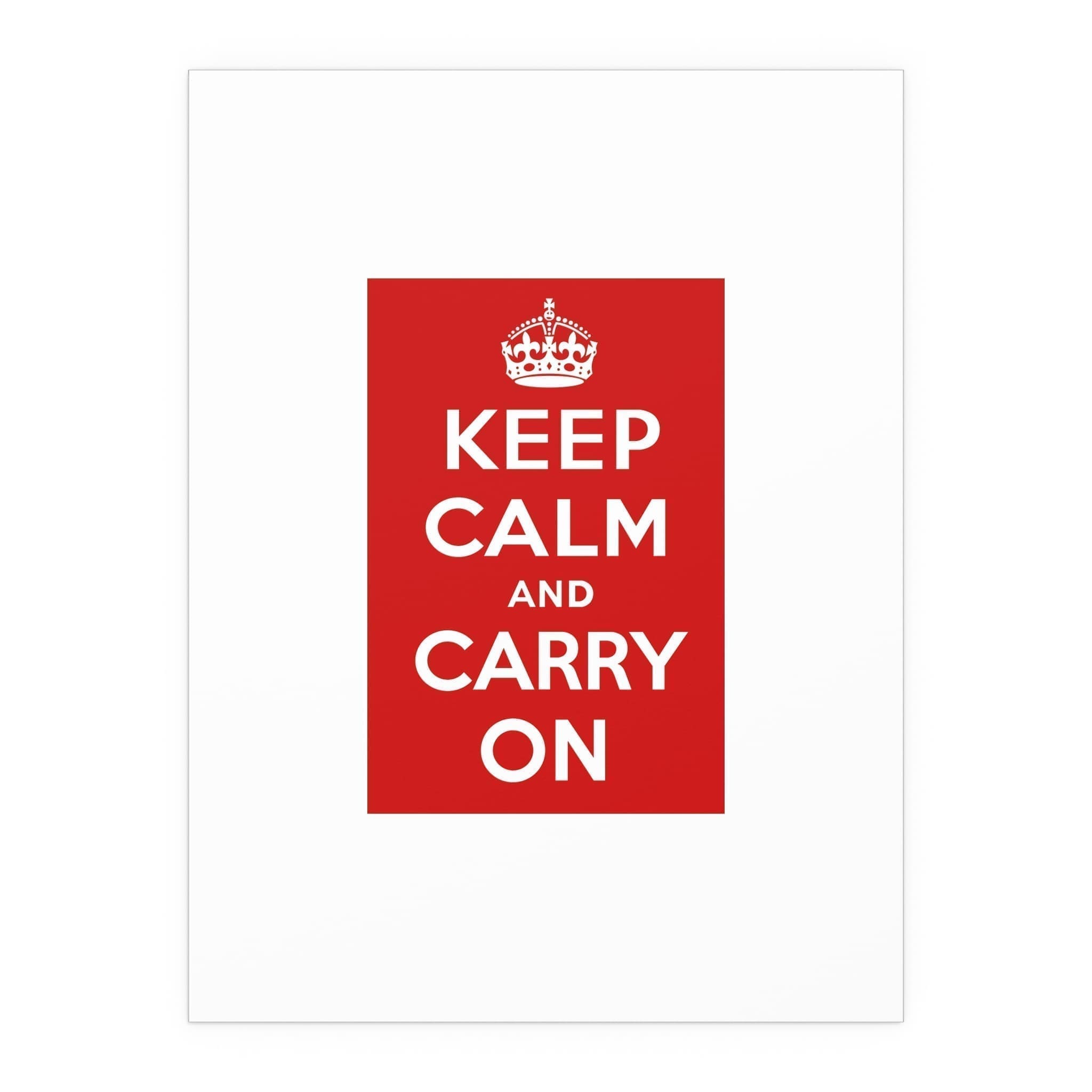 Keep Calm and Carry On Silk Poster 24" x 32" (Vertical) Keep Calm and Carry On Silk Poster 24" x 32" (Vertical)