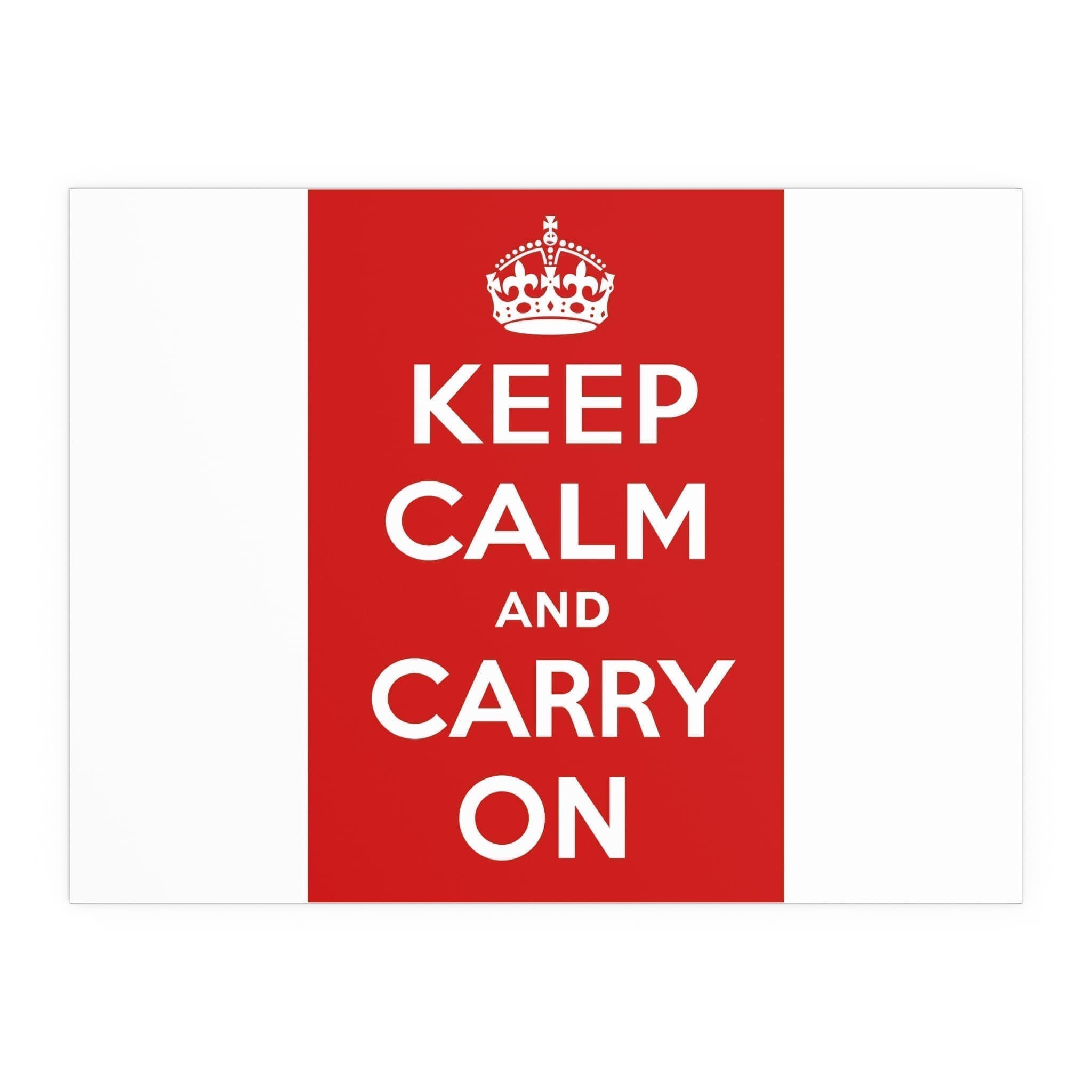 Keep Calm and Carry On Silk Poster 32" x 24" (Horizontal) Keep Calm and Carry On Silk Poster 32" x 24" (Horizontal)