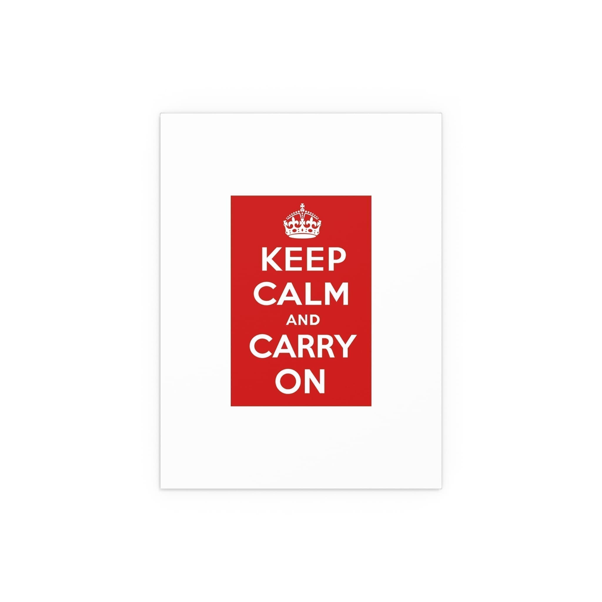 Keep Calm and Carry On Silk Poster 12″ x 16″ (Vertical) Keep Calm and Carry On Silk Poster 12″ x 16″ (Vertical)