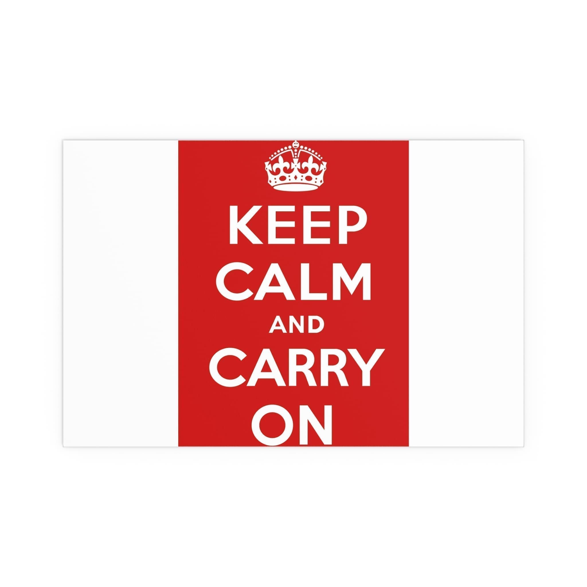 Keep Calm and Carry On Silk Poster 24″ x 16″ (Horizontal) Keep Calm and Carry On Silk Poster 24″ x 16″ (Horizontal)