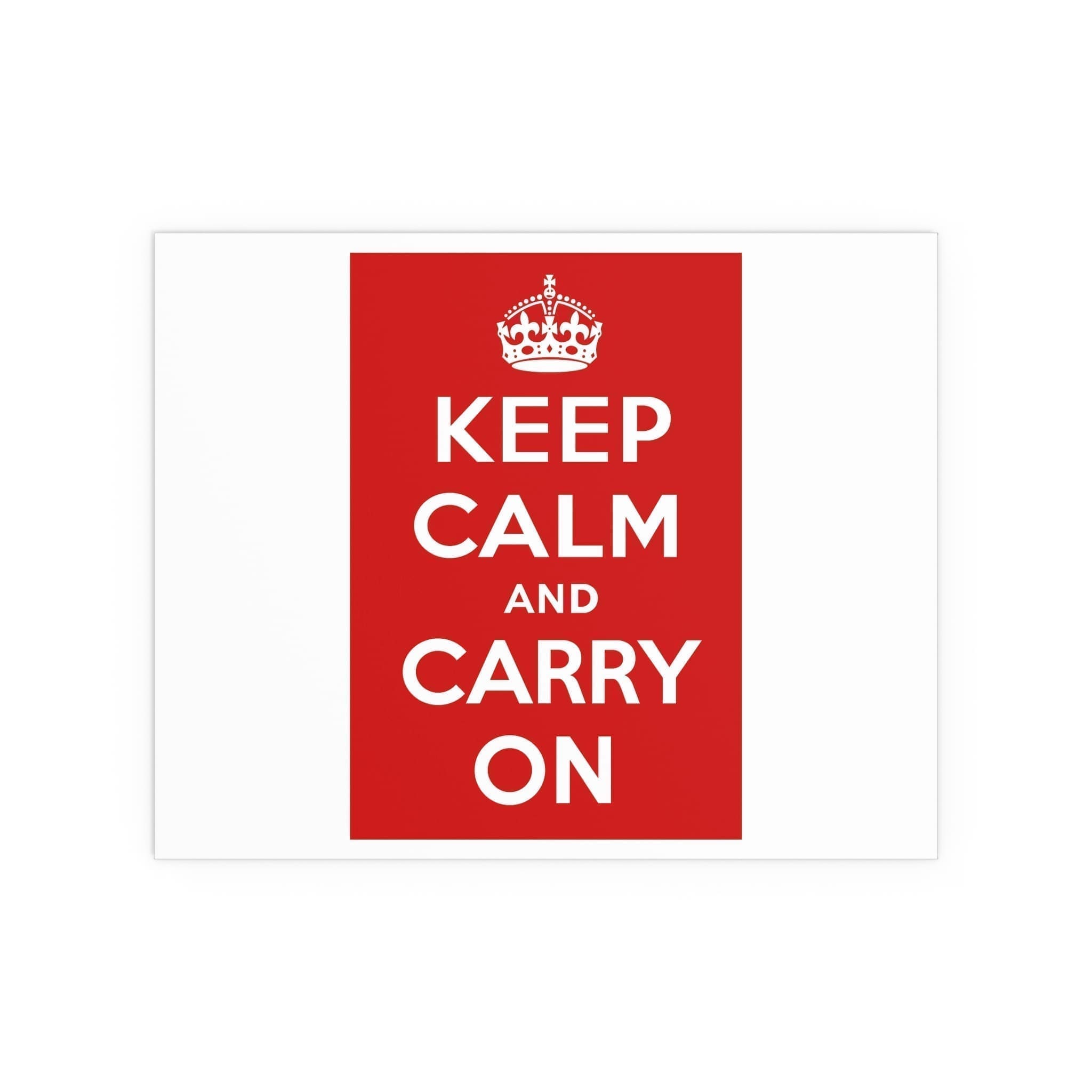 Keep Calm and Carry On Silk Poster 20" x 16" (Horizontal) Keep Calm and Carry On Silk Poster 20" x 16" (Horizontal)