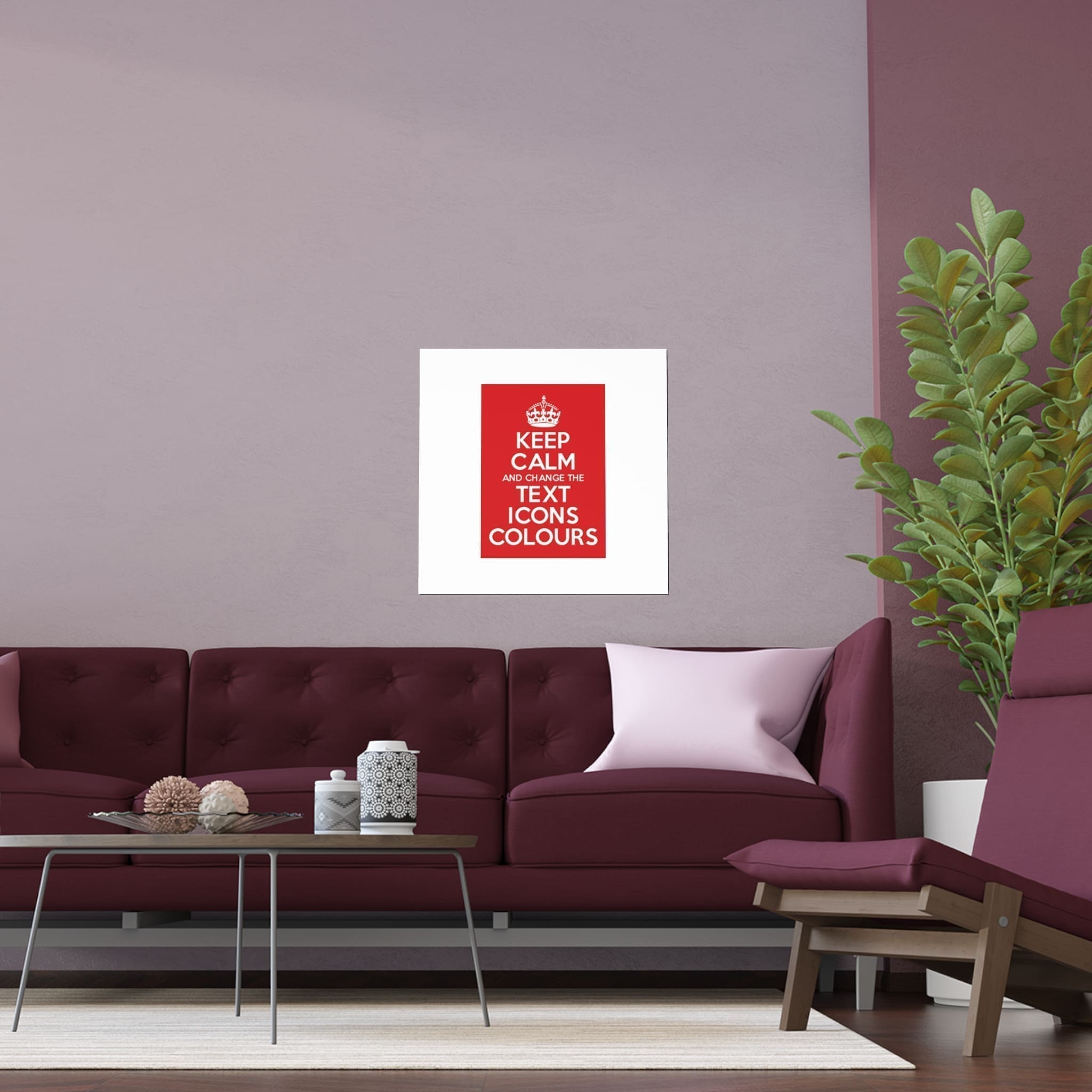 Keep Calm Customizable Silk Poster  _2307882591449000209_2048.jpeg