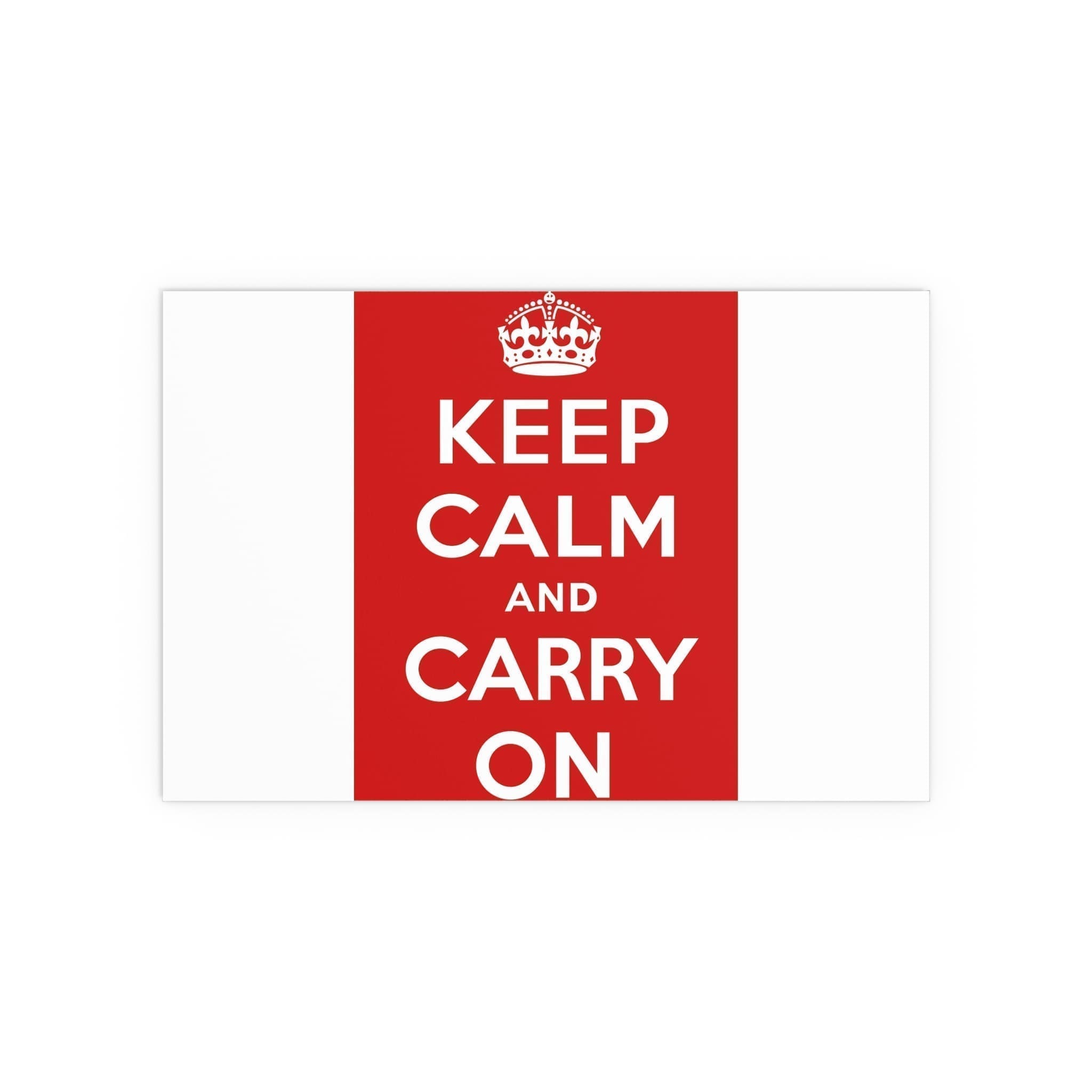 Keep Calm and Carry On Silk Poster 18″ x 12″ (Horizontal) Keep Calm and Carry On Silk Poster 18″ x 12″ (Horizontal)