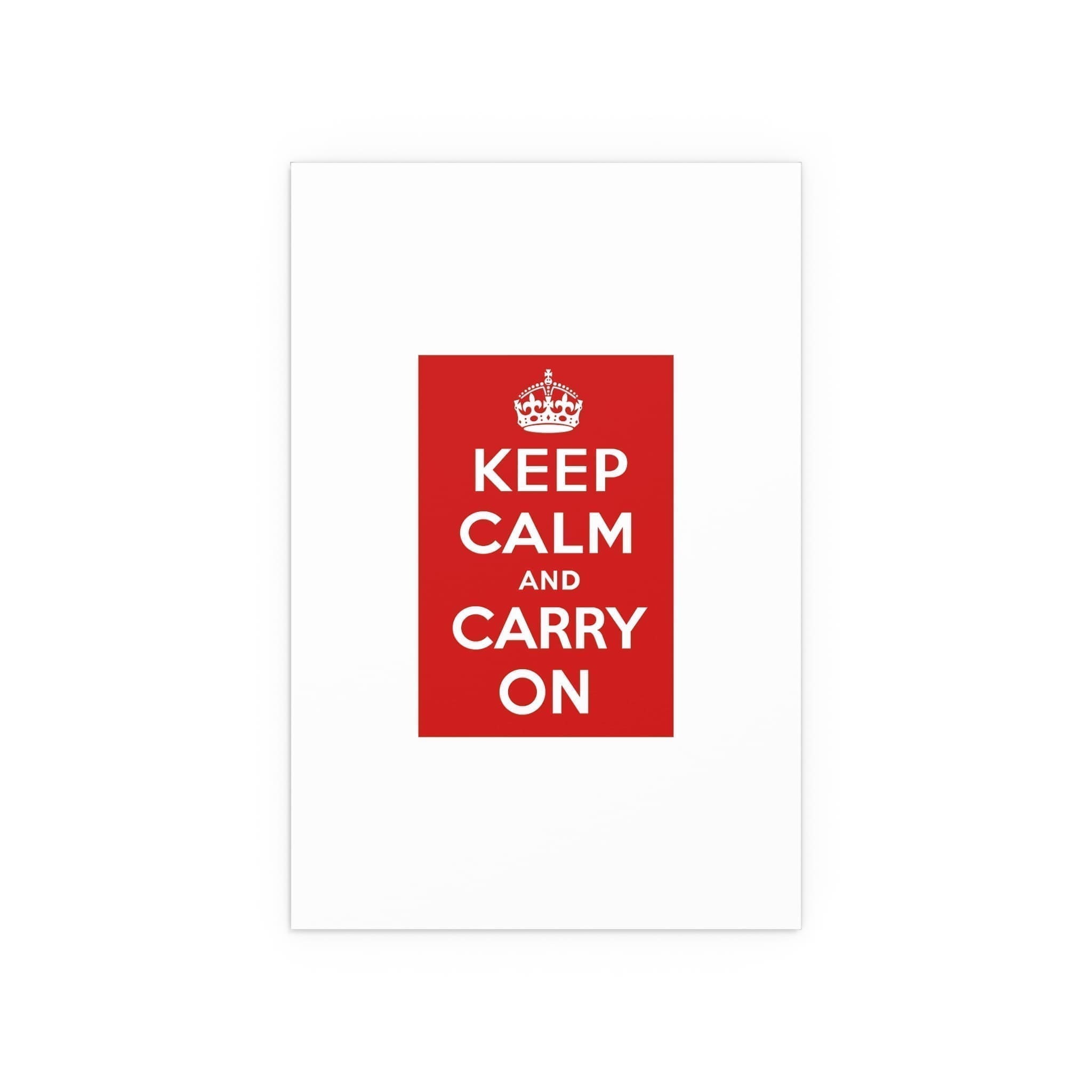 Keep Calm and Carry On Silk Poster 12″ x 18″ (Vertical) Keep Calm and Carry On Silk Poster 12″ x 18″ (Vertical)