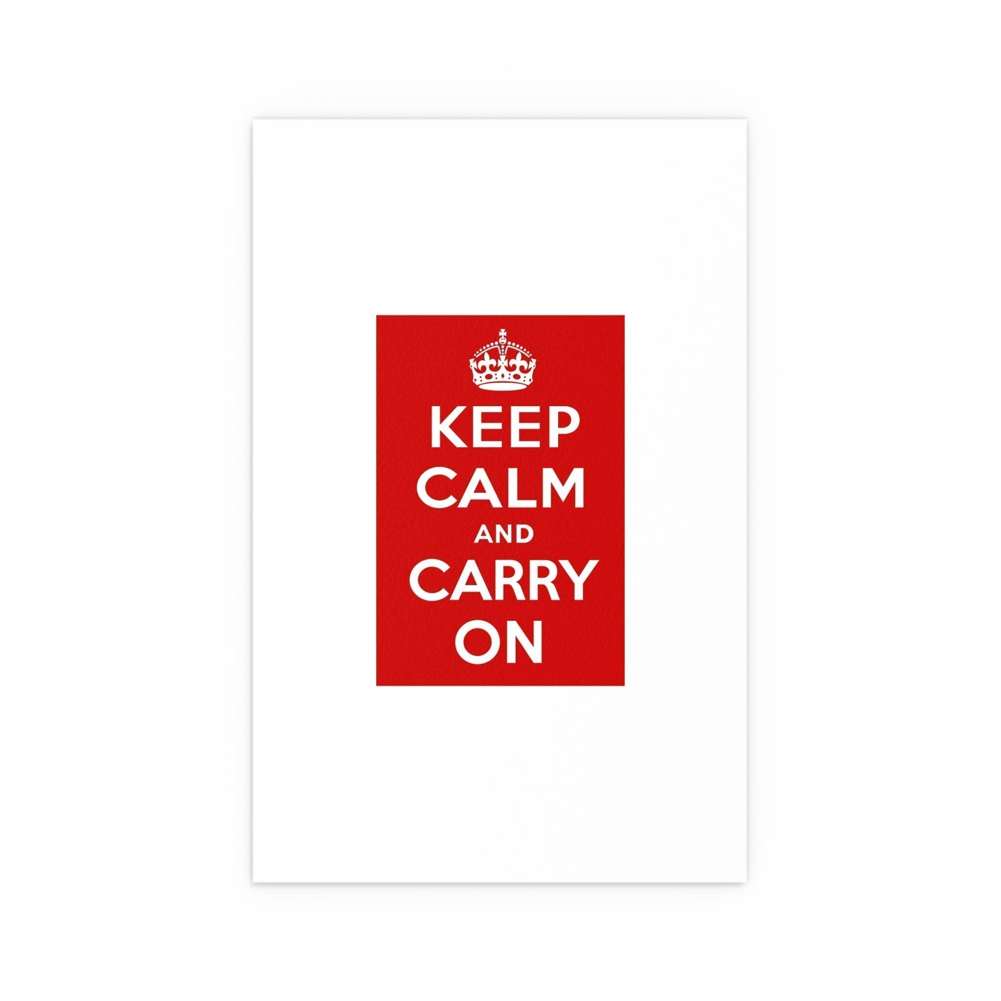 Keep Calm and Carry On Silk Poster 11″ x 17″ (Vertical) Keep Calm and Carry On Silk Poster 11″ x 17″ (Vertical)