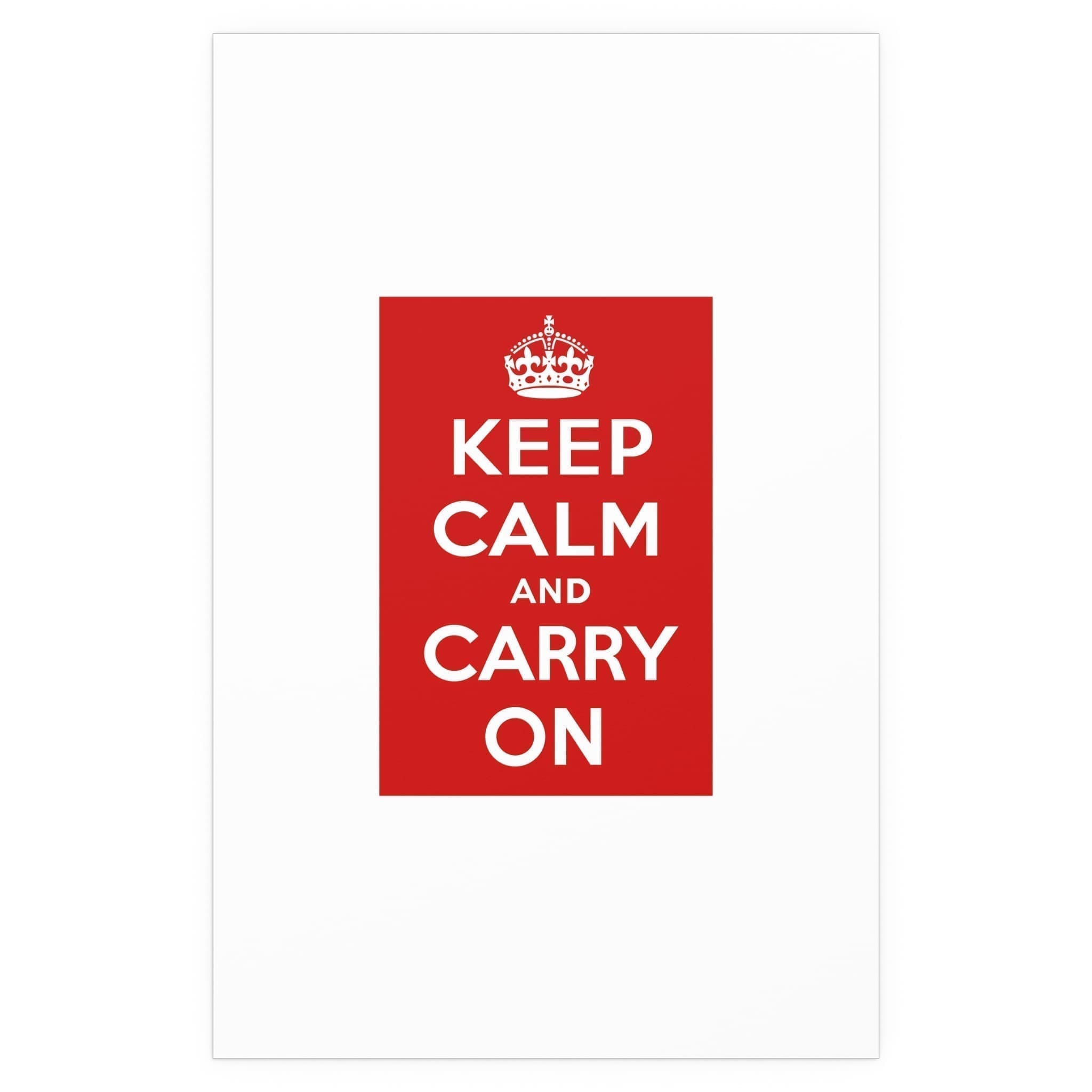 Keep Calm and Carry On Silk Poster 26" x 40" (Vertical) Keep Calm and Carry On Silk Poster 26" x 40" (Vertical)