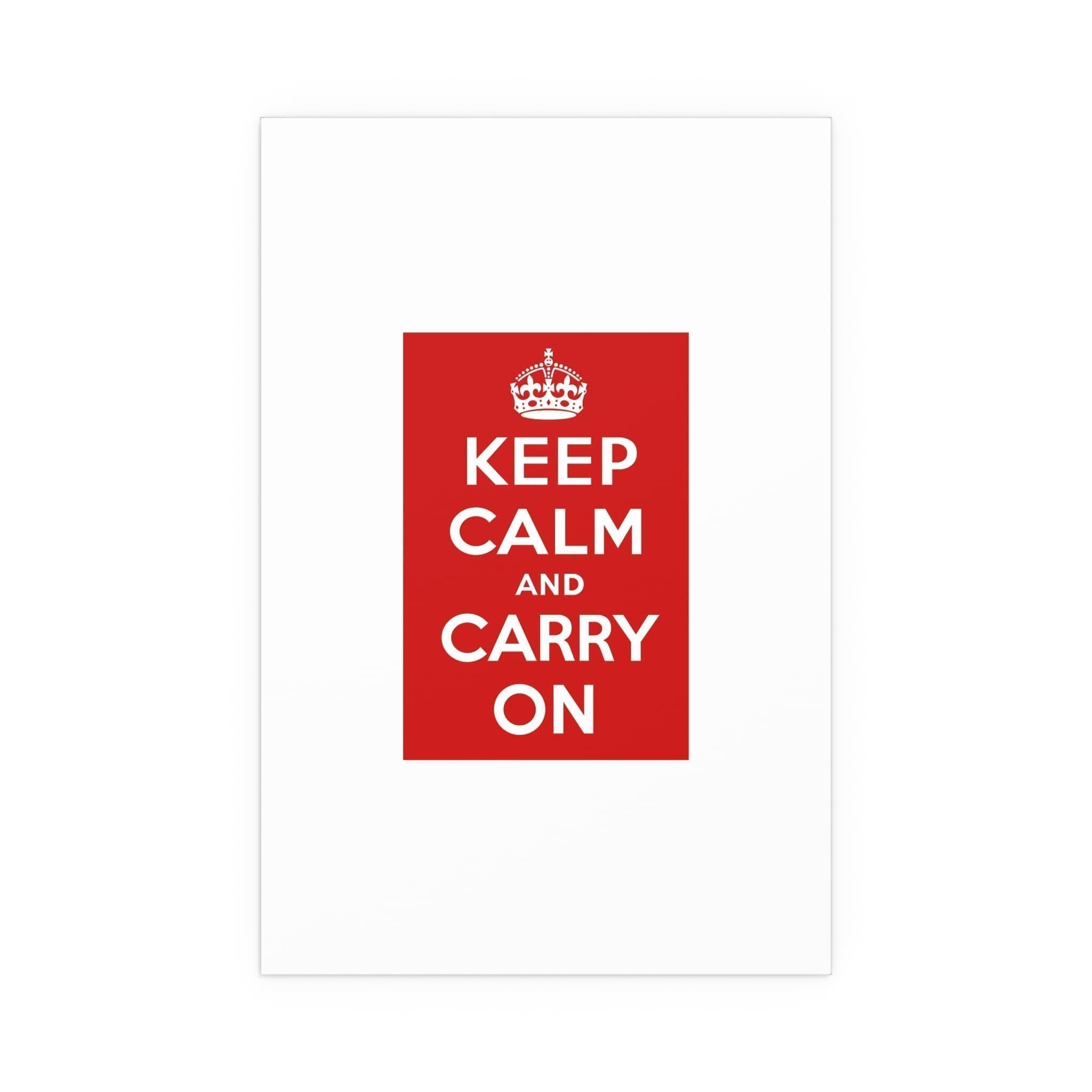 Keep Calm and Carry On Silk Poster 16″ x 24″ (Vertical) Keep Calm and Carry On Silk Poster 16″ x 24″ (Vertical)
