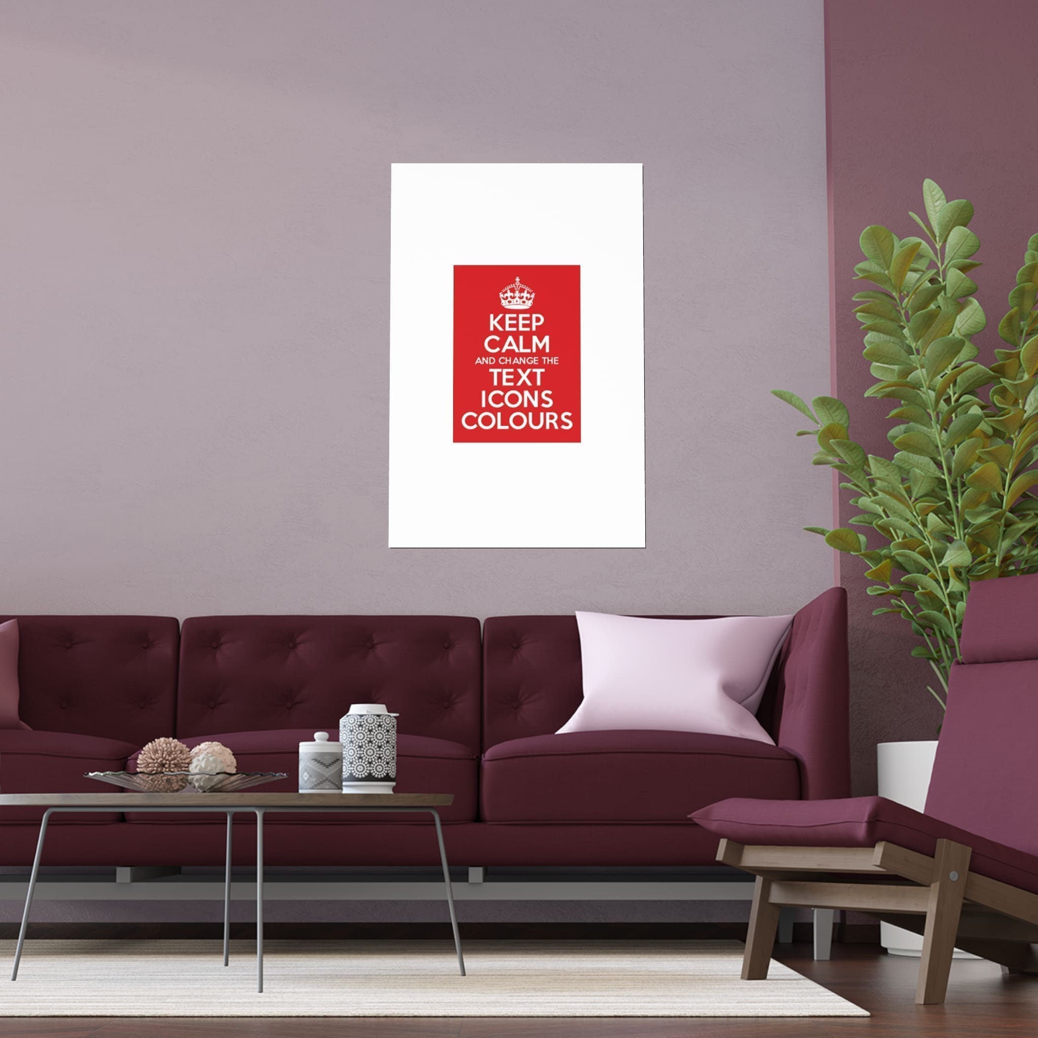 Keep Calm Customizable Silk Poster  _8868443011839868563_2048.jpeg