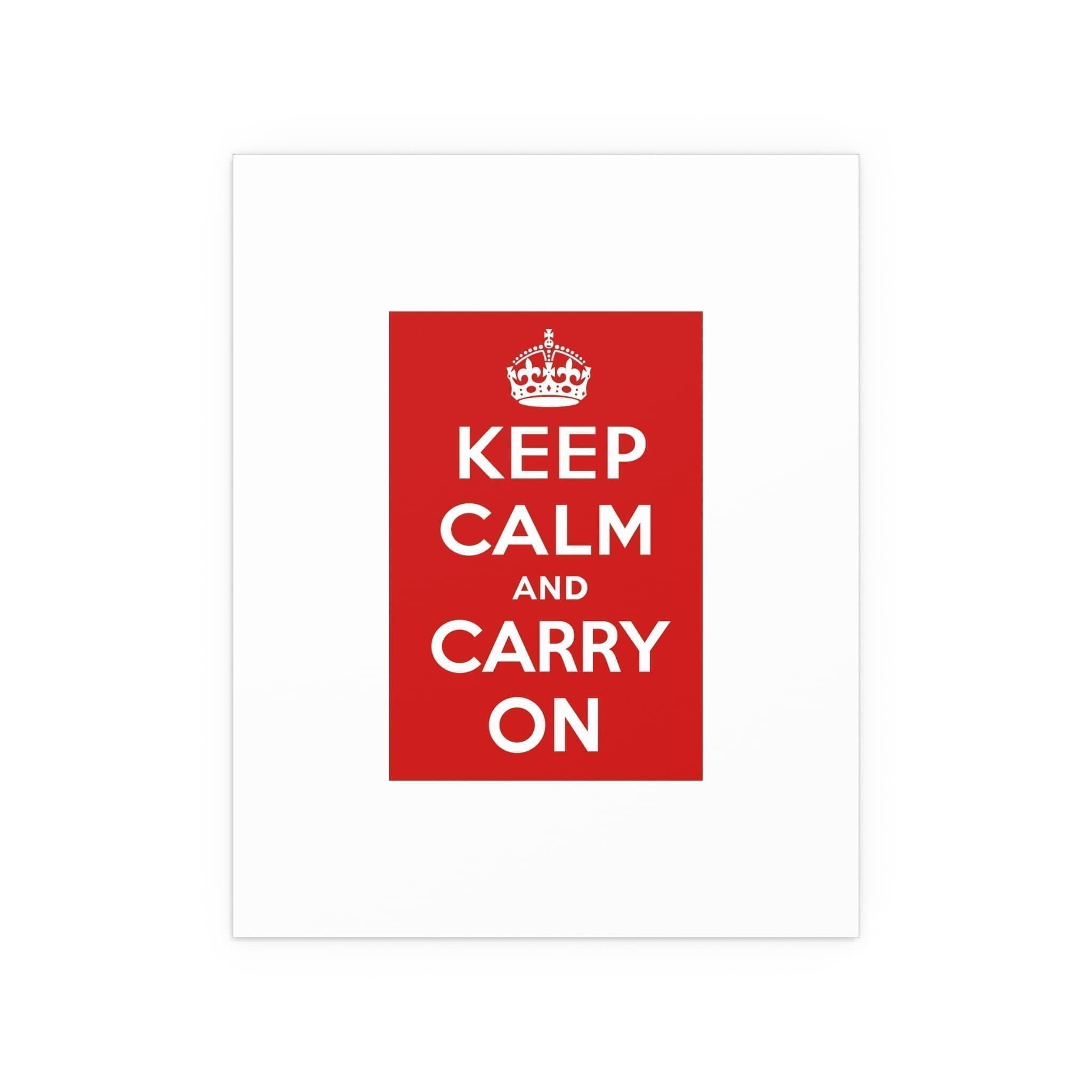 Keep Calm and Carry On Silk Poster 16" x 20" (Vertical) Keep Calm and Carry On Silk Poster 16" x 20" (Vertical)